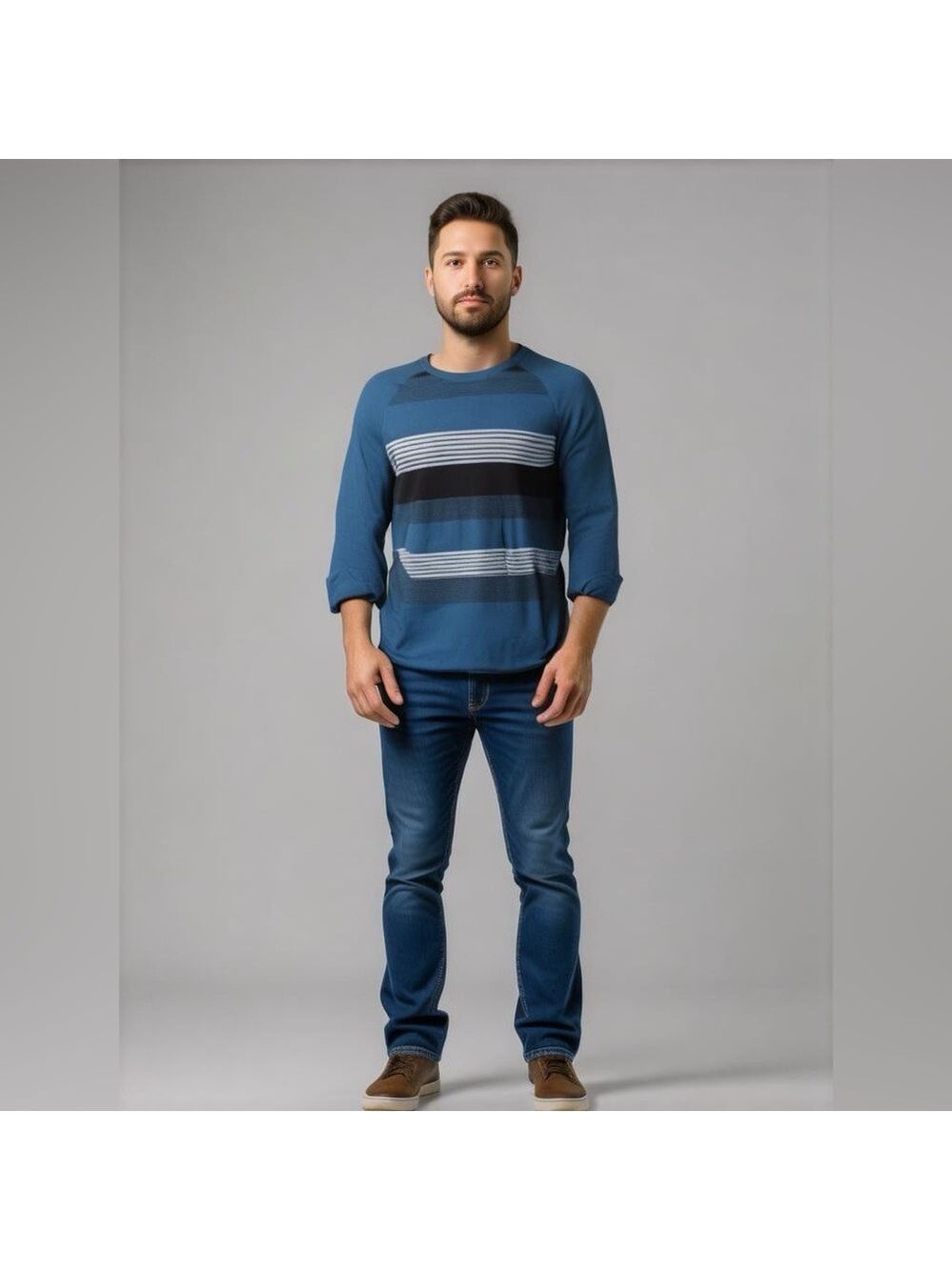 Amplify thermal shirt Size Medium Blue